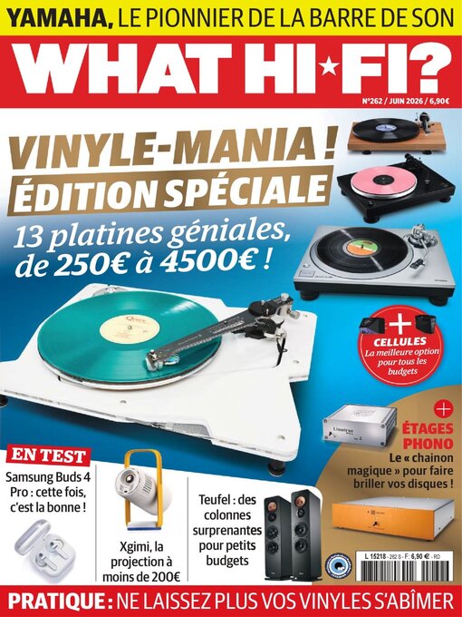Cover image for What Hifi France